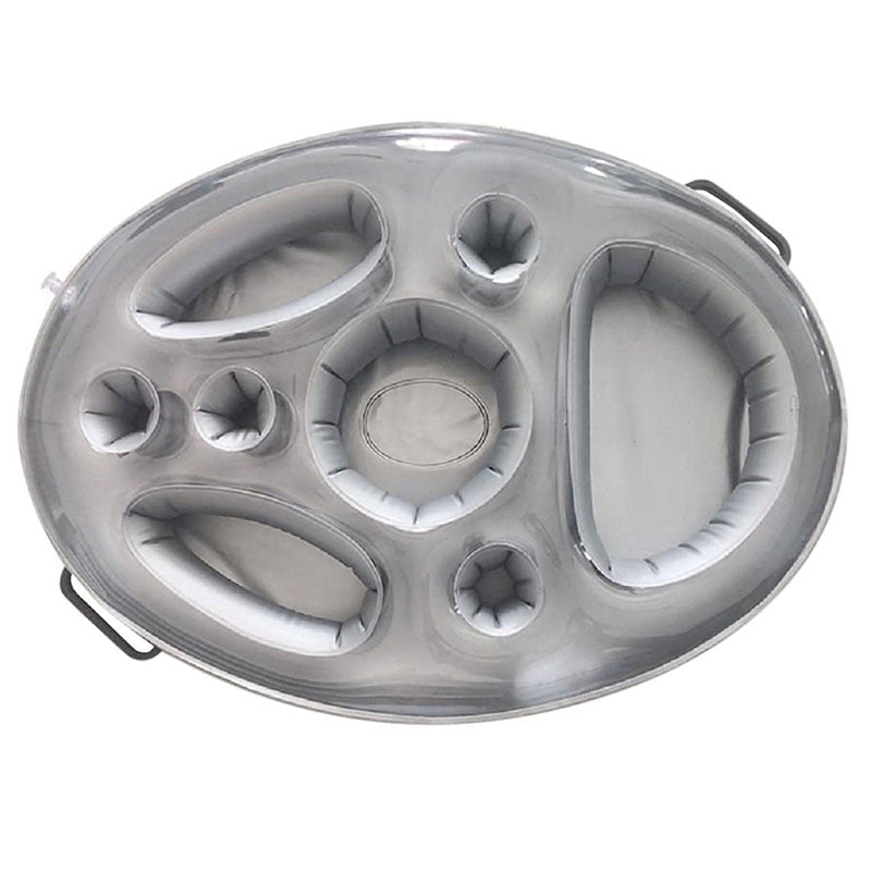 50 x 70cm Portable Inflatable Floating Drink Holder Multi Holes Large Capacity Drink Float for Pools Hot Tub 50 x 70cm Portable Inflatable Floating Drink Holder Multi Holes Large Capacity Drink Float for Pools Hot Tub